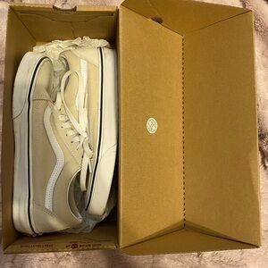 Vans Old Skool Turtledove and True White Sneakers